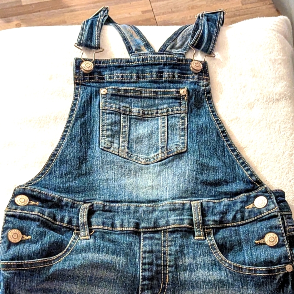 Blue jean overalls size 0-1
